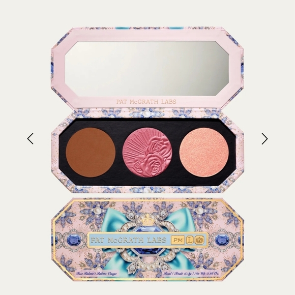 NWT Limited Edition Pat Mcgrath Divine Blush/Bronzer/Glow Trio - Picture 2 of 4
